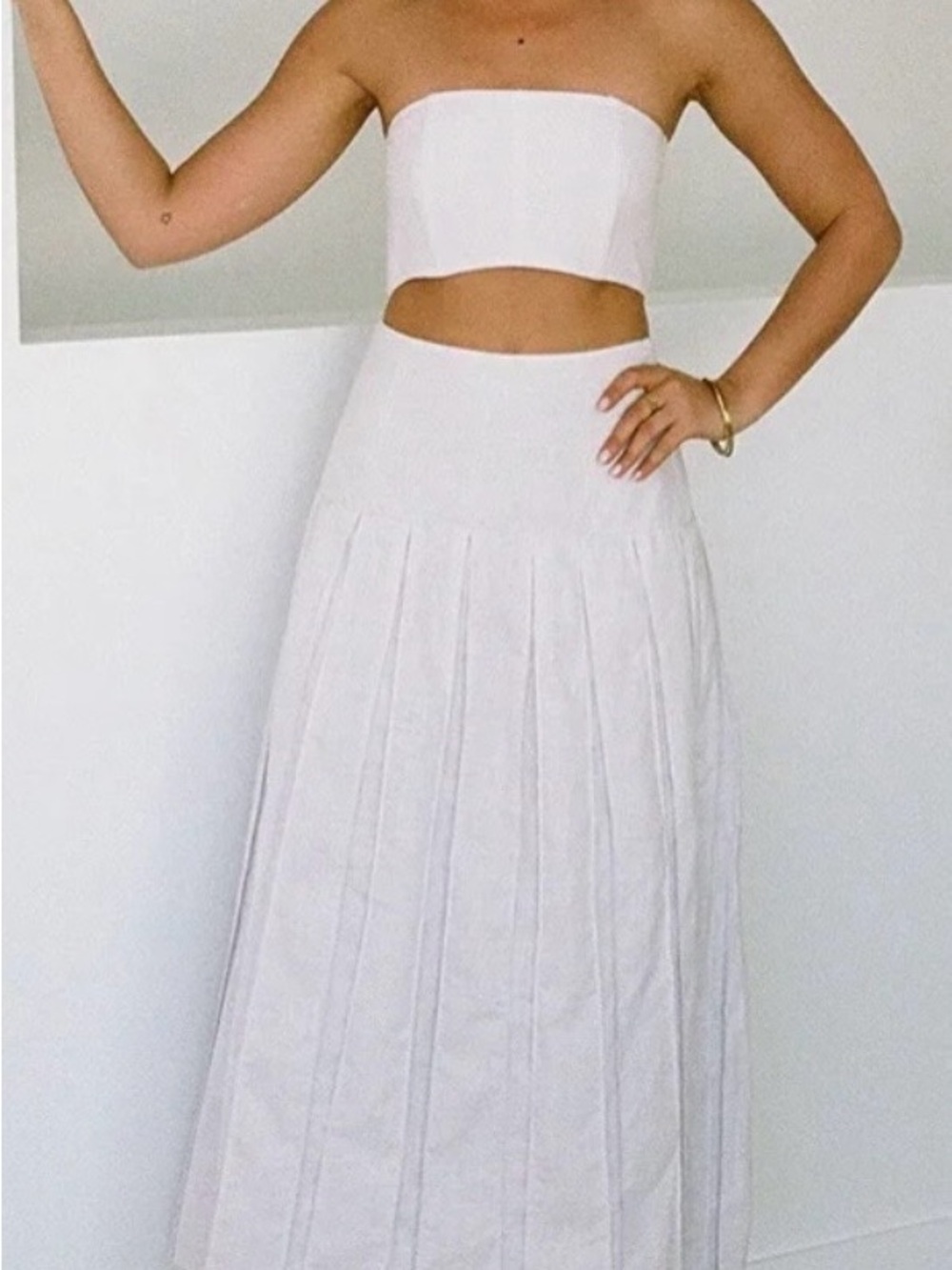 Sabo Matching Set Skirt Crop Top NWT
Lilac Cotton Medium 6 - Picture 13 of 13